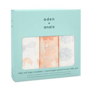 Aden + Anais - Silky Soft aden + anais 3-pack Swaddle